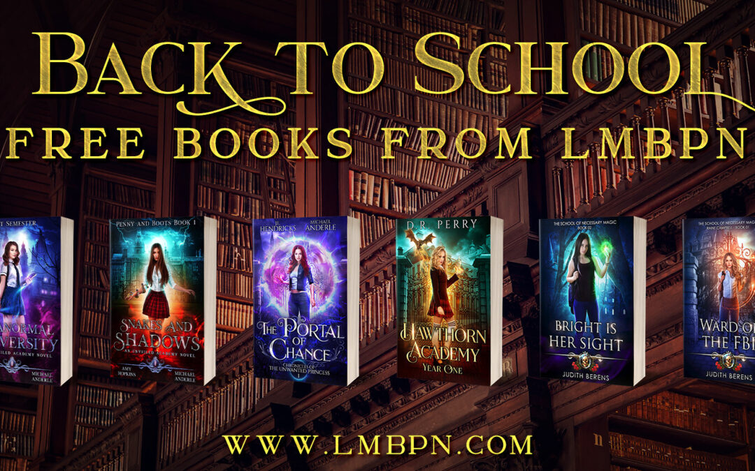 Celebrating Back to School – LMBPN Style! (Hint: That means free books!)