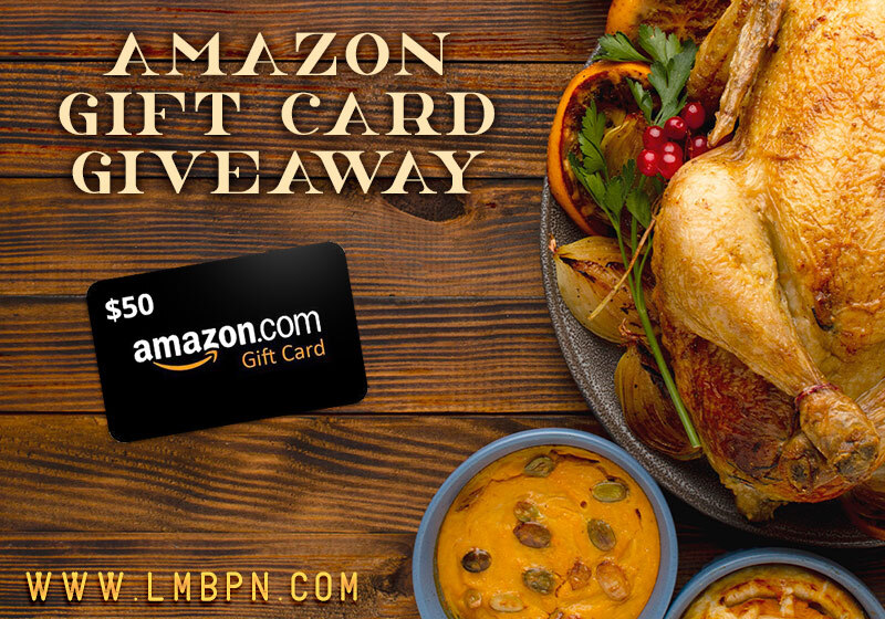 LMBPN Amazon gift card giveaway