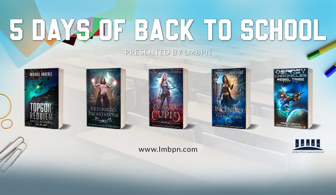 Back-to-School Five Day Book Giveaway September 11-15, 2023
