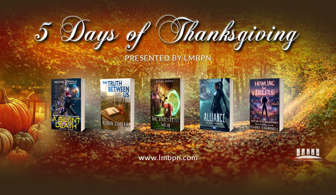 Give Thanks & Get Books, 5 Day Giveaway